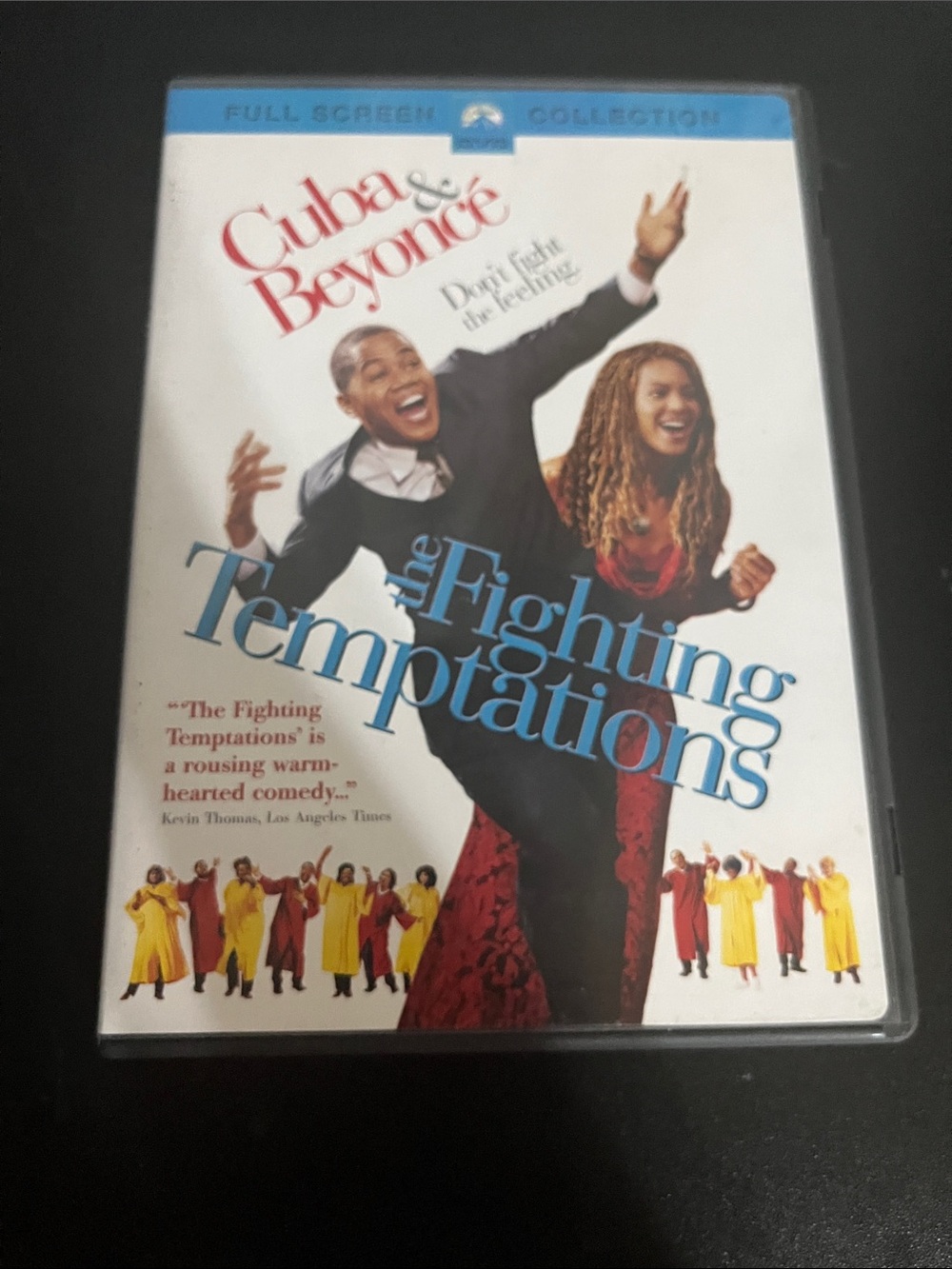 The Fighting Temptations DVD starring Cuba & Beyoncé - White/Blue Cover
